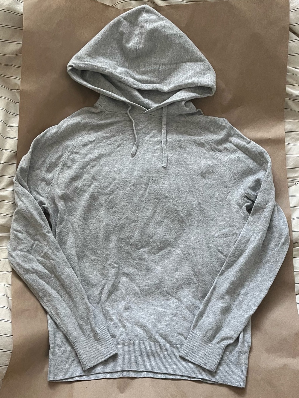 Gap Grey Knit Hoodie